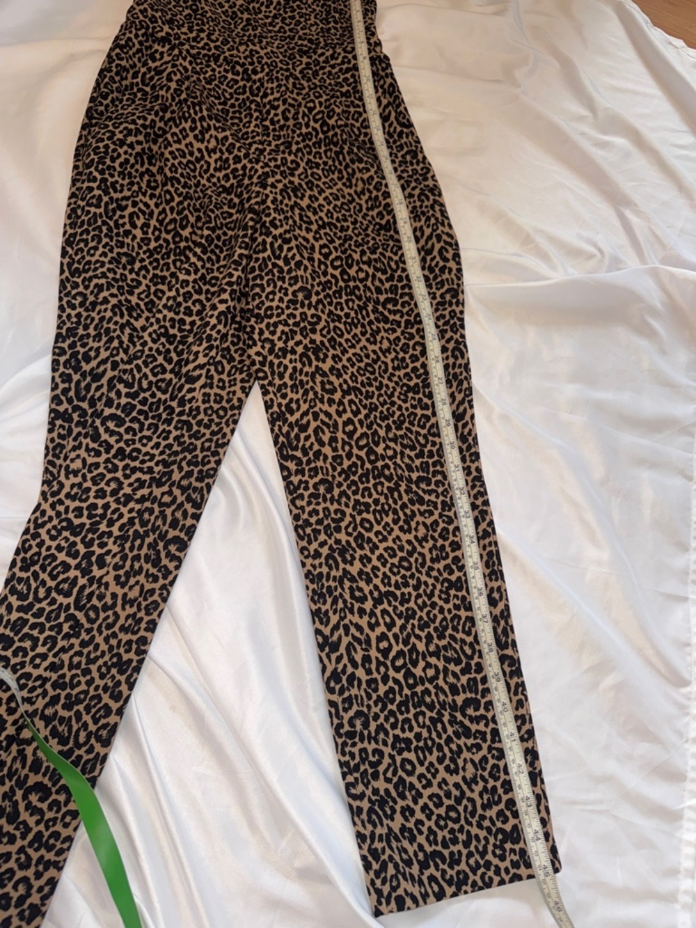 Express Strapless Leopard Print Jumpsuit - Brown & Black - Picture 4 of 7
